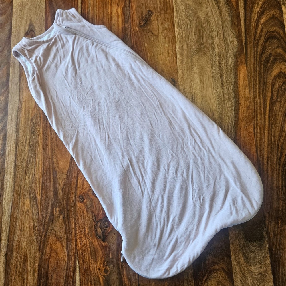 Kyte Baby Bamboo Sleep Bag 1.0 TOG Blush Pink Size Small Wearable Blanket S
